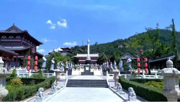 隋唐避暑离宫--碑亭景区