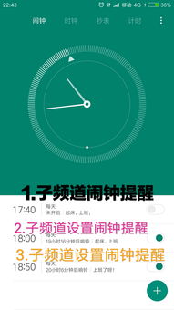 关于YY子频道增设自定义时间段提醒与铃声功能的建议